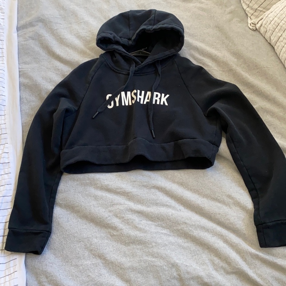 Gymshark crop top hoodie